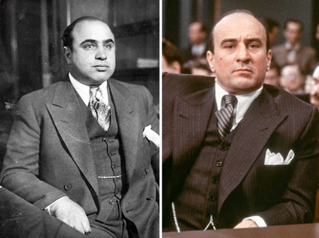 Аль Капоне Vs. Роберт де Ниро, "Неприкасаемые"