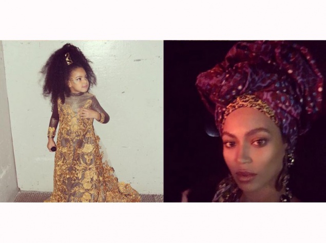 Джей Зі і Бейонсе з донькою