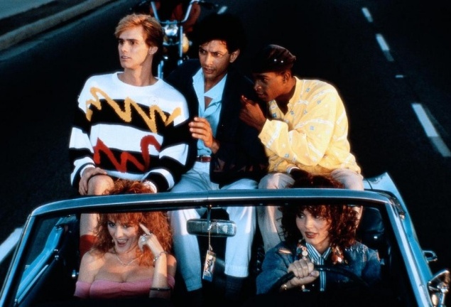 Джим Керри, "Земные девушки легко доступны" (1988)