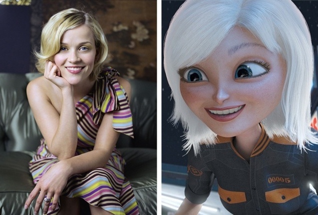 Риз Уизерспун — Сьюзан Мерфи ("Монстры против пришельцев")