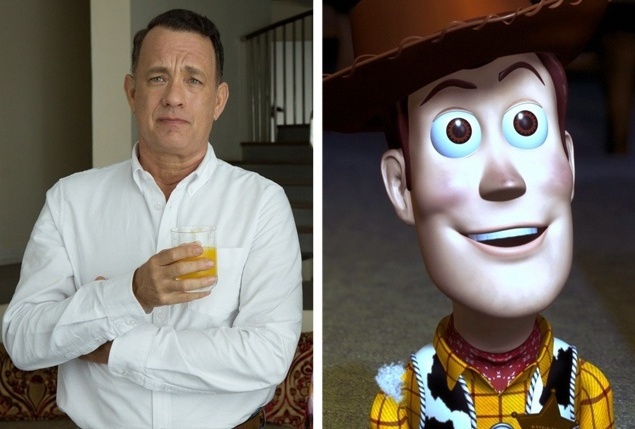 Том Хенкс — шериф Вуді ("Історія іграшок")