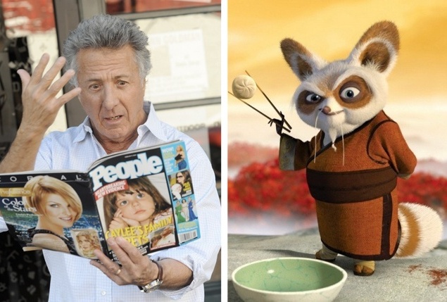 Дастін Хоффман — Шифу ("Кунг-фу Панда")