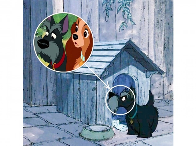 "101 далматинець"/ "Леді і бродяга"