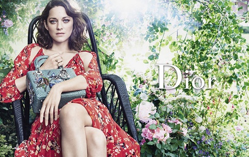 Марион Котийяр снялась для Dior