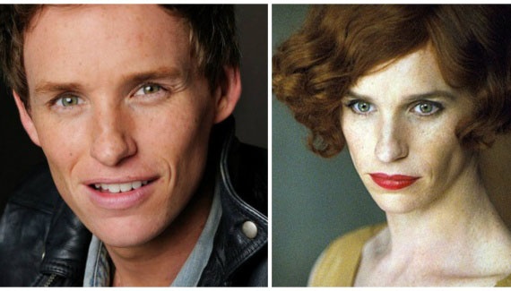 Едді Редмейн — Лілі Ельбі в "Дівчині з Данії" Едді Редмейн — Лілі Ельбі в "Дівчині з Данії"