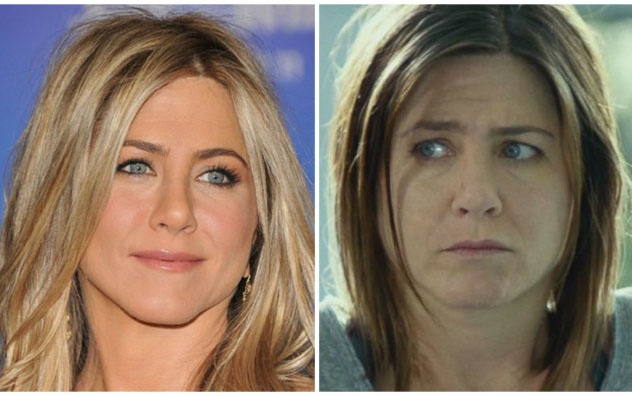 Дженніфер Еністон — яка страждає від депресії Клер Беннет в "Торті" Дженніфер Еністон — яка страждає від депресії Клер Беннет в "Торті"