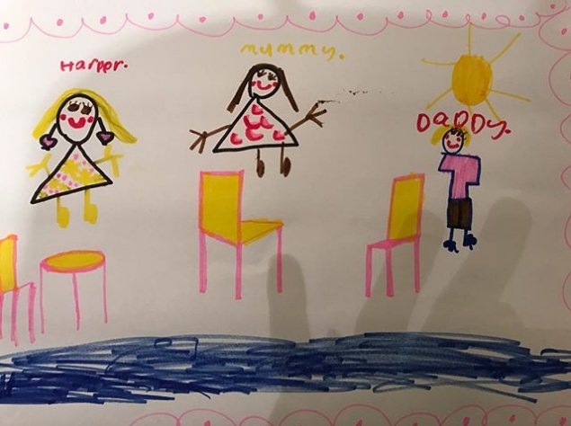 Рисунок Харпер Бекхэм