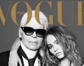 Лілі Роуз Депп знялася для обкладинки Vogue з Карлом Лагерфельдом