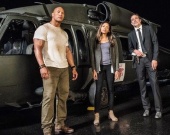 Очередные кадры со съёмок "Рэмпейджа" с Дуэйном Джонсоном