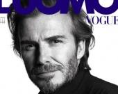 Дэвид Бекхэм украсил обложку нового L'Uomo Vogue