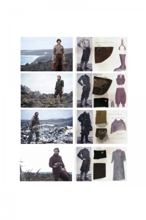 Образи персонажів, як завжди, доповнював костюм, який художниці по костюмах Тетяні Ернандес довелося дуже сильно фактури, створюючи діри і потертості, які відповідали сюжетним поворотам картини.