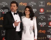 Пенелопа Крус з чоловіком на церемонії вручення премій Goya Cinema Awards Пенелопа Крус з чоловіком на церемонії вручення премій Goya Cinema Awards