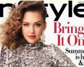 Джессика Альба украсила обложку июльского InStyle