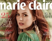 Айла Фишер в по-летнему ярком фотосете для Marie Claire