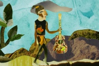 Человек с табуретом