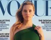 Риз Уизерспун появилась на обложке нового выпуска журнала Vogue