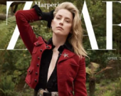 Эмбер Хёрд снялась для обложки Harper's Bazaar