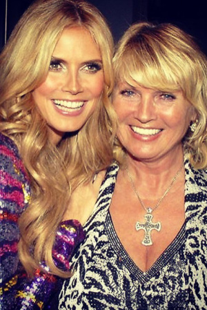 Хайди Клум с мамой