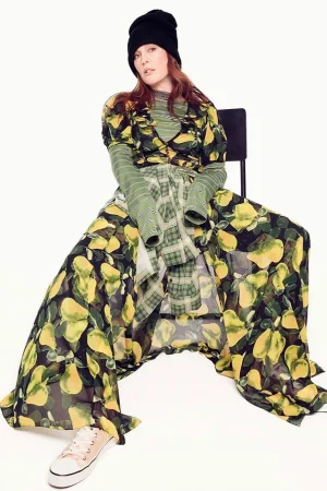 Джулианна Мур в модной съемке для журнала InStyle