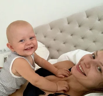 Алена Мусиенко отпраздновала первый годик своего сына Доминика