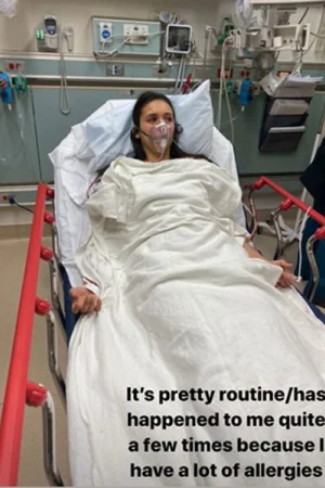 Нина Добрев попала в больницу с анафилактическим шоком