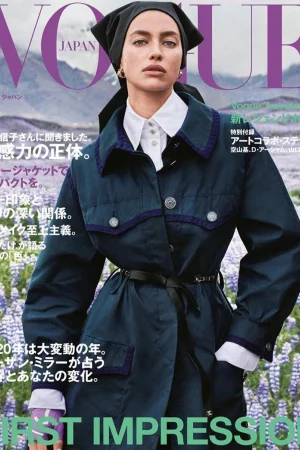  Ирина Шейк украсила обложку японского Vogue