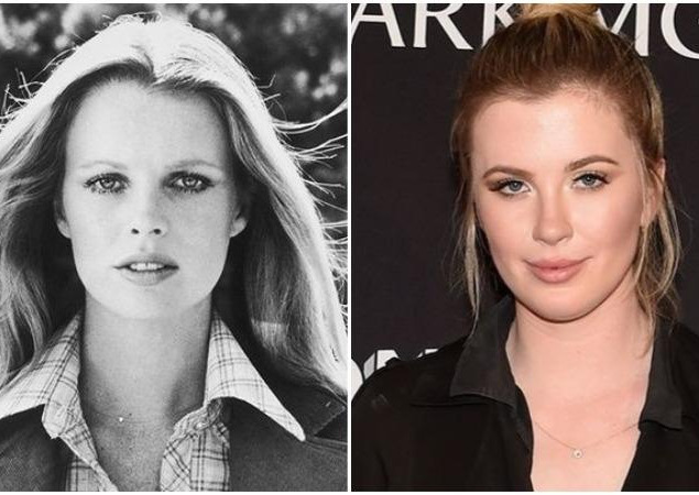 Ким Бейсингер и Айрленд Болдуин в 23 года