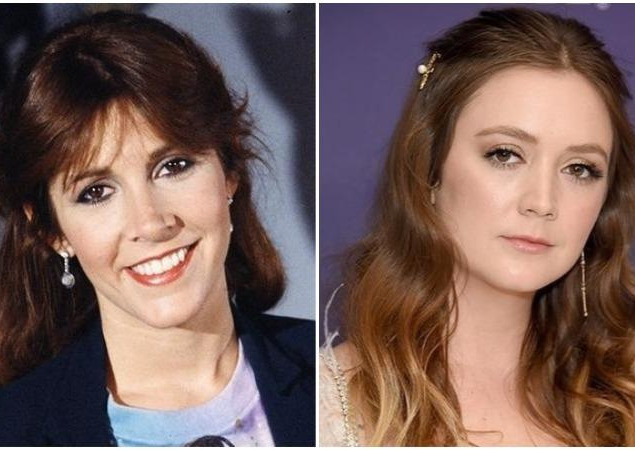 Кэрри Фишер и Билли Лурд в 26 лет