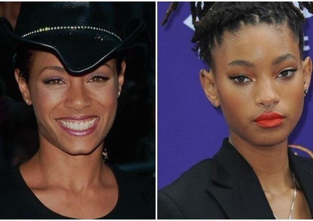 Джада Пинкетт Смит и Уиллоу Смит в 19 лет