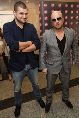 Дмитро Нагієв з сином Кирилом