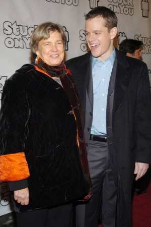 Метт Деймон з мамою Метт Деймон з мамою