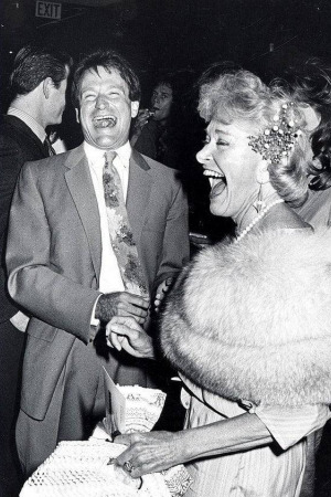 Робін Вільямс з мамою Робін Вільямс з мамою