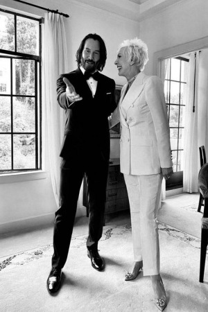 Кіану Рівз з мамою Кіану Рівз з мамою