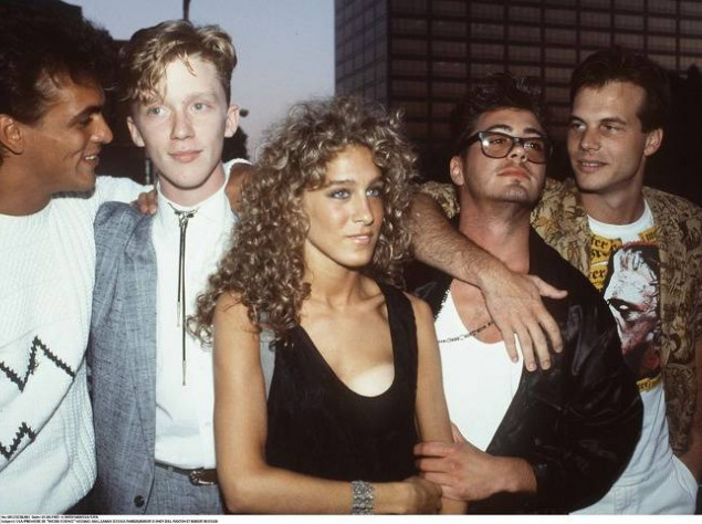 Сара Джесіка Паркер і Роберт Дауні молодший, коли були парою, 1980-і