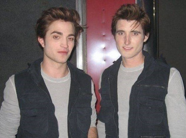 Роберт Паттинсон и дублер