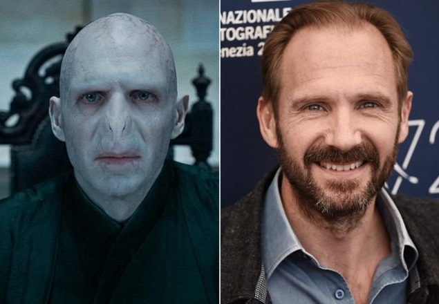 Рейф Файнс в ролі Лорда Волдеморта (Гаррі Поттер і Кубок Вогню) Рейф Файнс в ролі Лорда Волдеморта (Гаррі Поттер і Кубок Вогню)