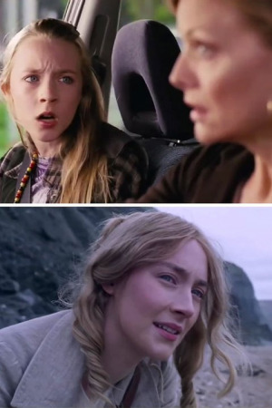 Сирша Ронан в фильме "Я никогда не буду твоей" Сирша Ронан в фильме "Я никогда не буду твоей"