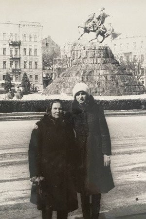 Ольга Сумська з бабусею