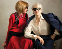 Анна Винтур на обложке VOGUE вместе со своим голливудским двойником Мерил Стрип