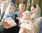 Табаков и Зудина окрестили дочку