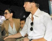 Питт отпраздновал День рождения в ресторане бывшей жены