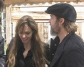 Анджелина Джоли и Брэд Питт в Боснии
