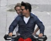 Том Круз и Кэмерон Диас: наперегонки с быками