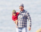 Мэттью МакКонахи с сыном Леви