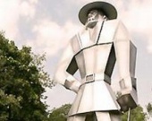 В Гомеле установили памятник Гулливеру