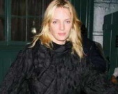 Ума Турман: нетрезвая и в варежках (ФОТОРЕПОРТАЖ)