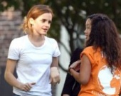 Эмма Уотсон в университете Brown