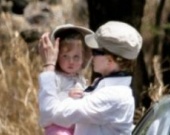 Николь Кидман с дочкой на Гавайях