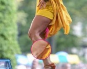 Жанна Фриске засветила целлюлитные ноги!