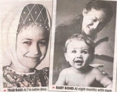 Девушка Бонда была очаровательным ребенком